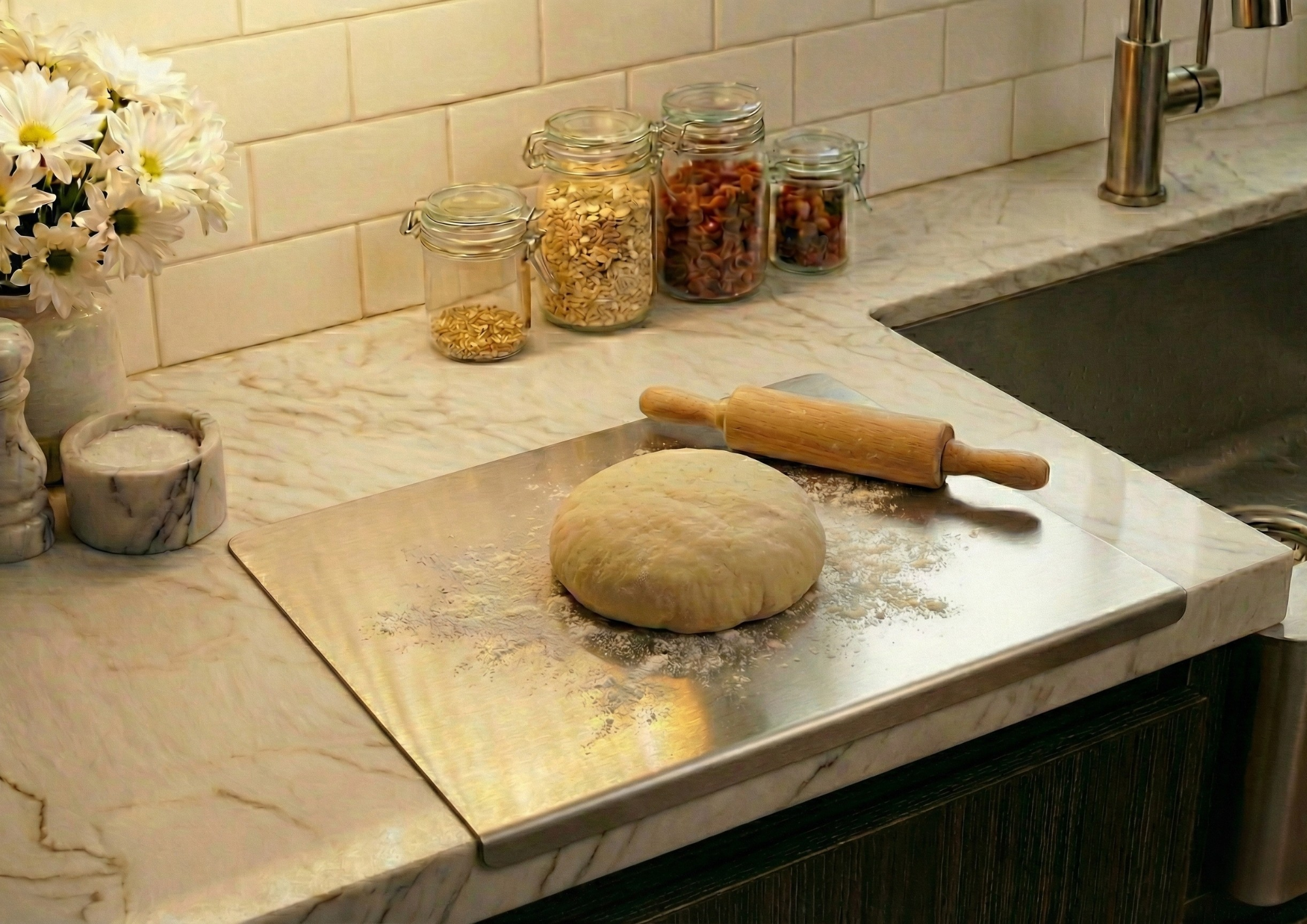 304 stainless steel cutting board (30x36cm)